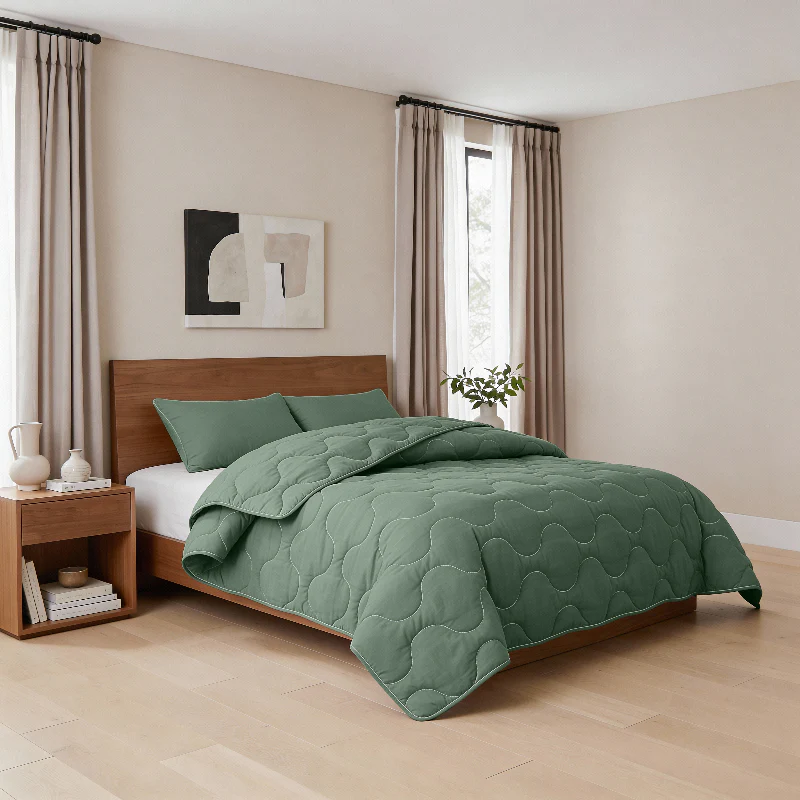 Lazy Dekbed Zonder Overtrek - Groen - Image 6