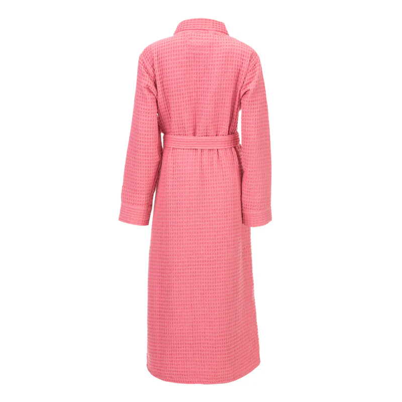 Luxe Wafel Badjas - Baby Pink - Image 2