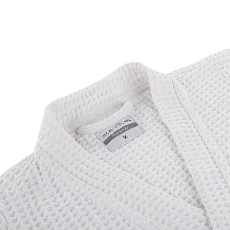 Luxe Wafel Badjas - Super White - Image 4