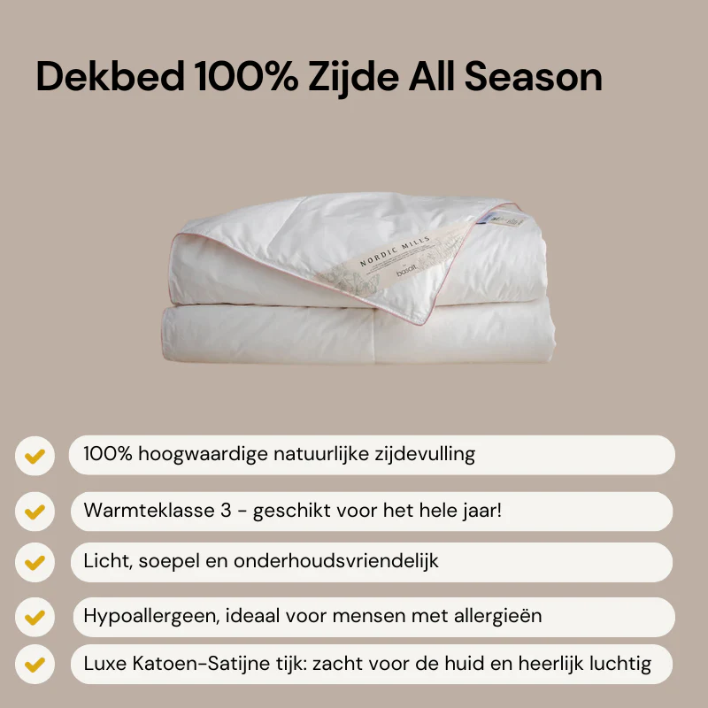 Dekbed - 100% Zijde - All Season - Image 2