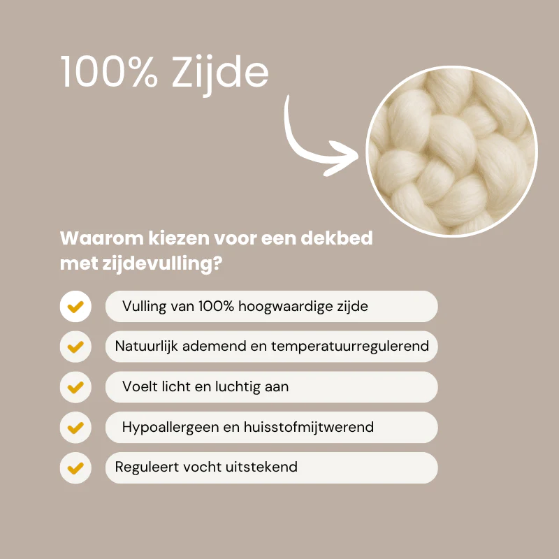 Dekbed - 100% Zijde - All Season - Image 3