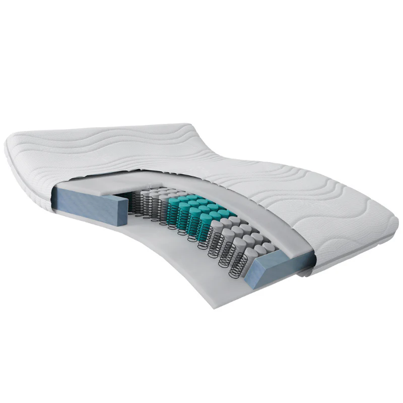 Matras Luxury Line - Pocketvering & Hybrid Koudschuim - Bamboe - Image 4