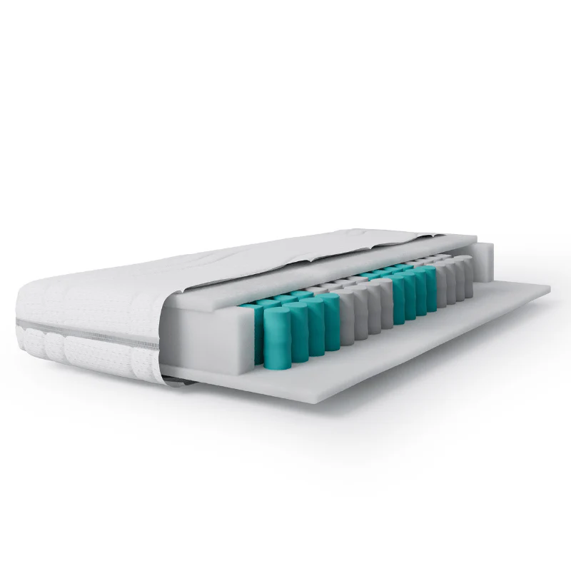 Matras Luxury Line - Pocketvering & NASA Traagschuim - Aloë Vera - Image 3