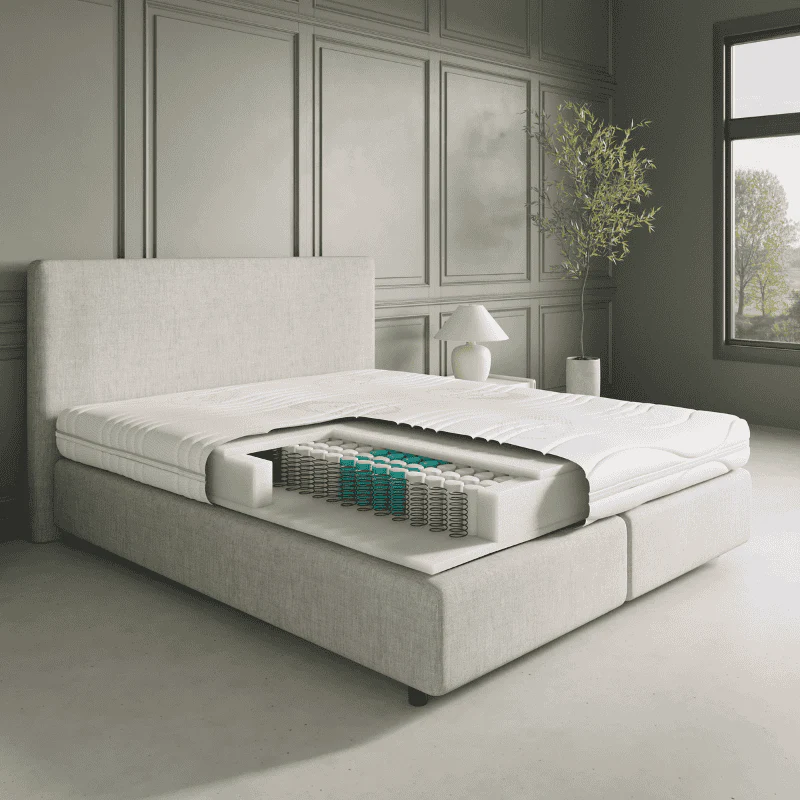 Matras Luxury Line - Pocketvering & NASA Traagschuim - Cool Fresh - Image 6