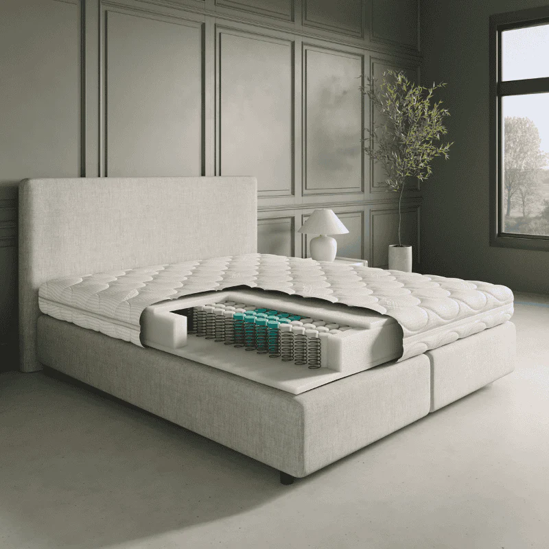 Matras Luxury Line - Pocketvering & NASA Traagschuim - Tencel - Image 6