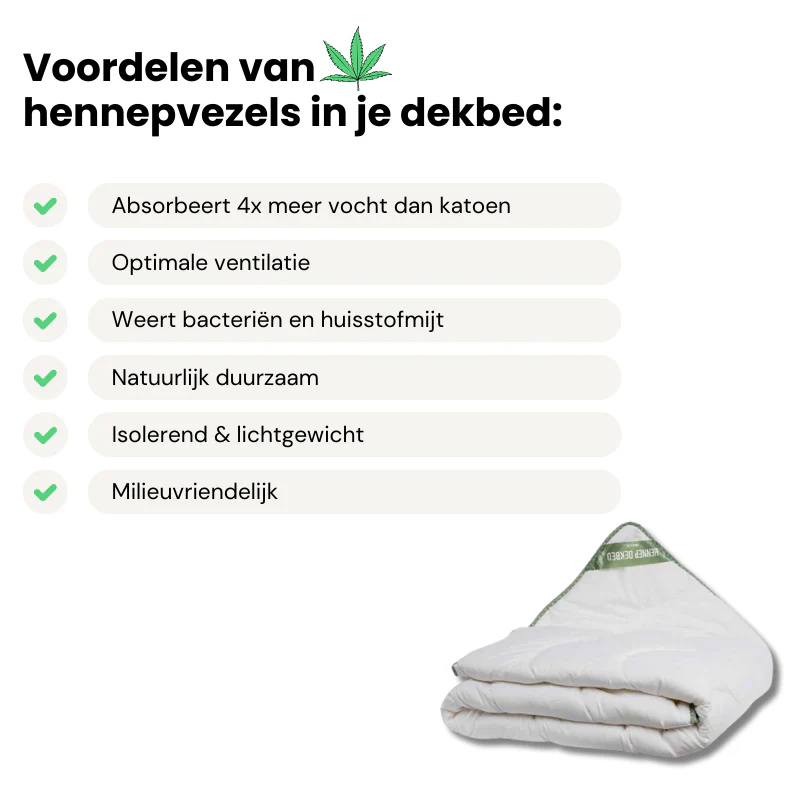 Dekbed Natuurlijk Hennep - All Season - Image 2
