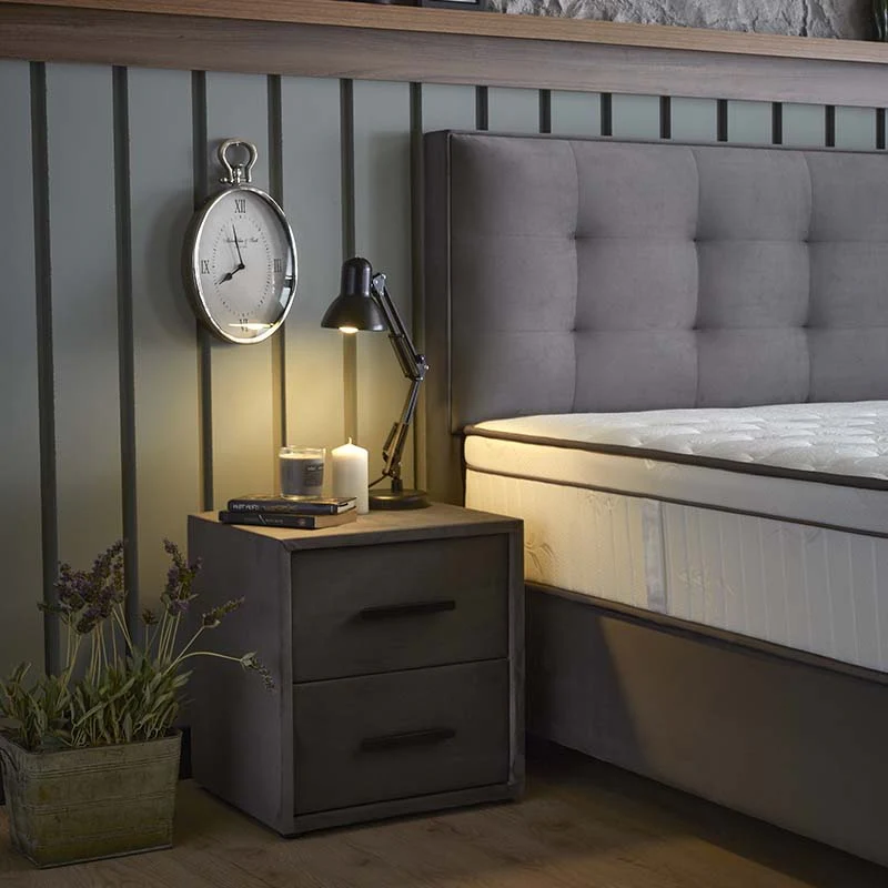 Boxspring met opbergruimte Modebedd - Antraciet - Image 11