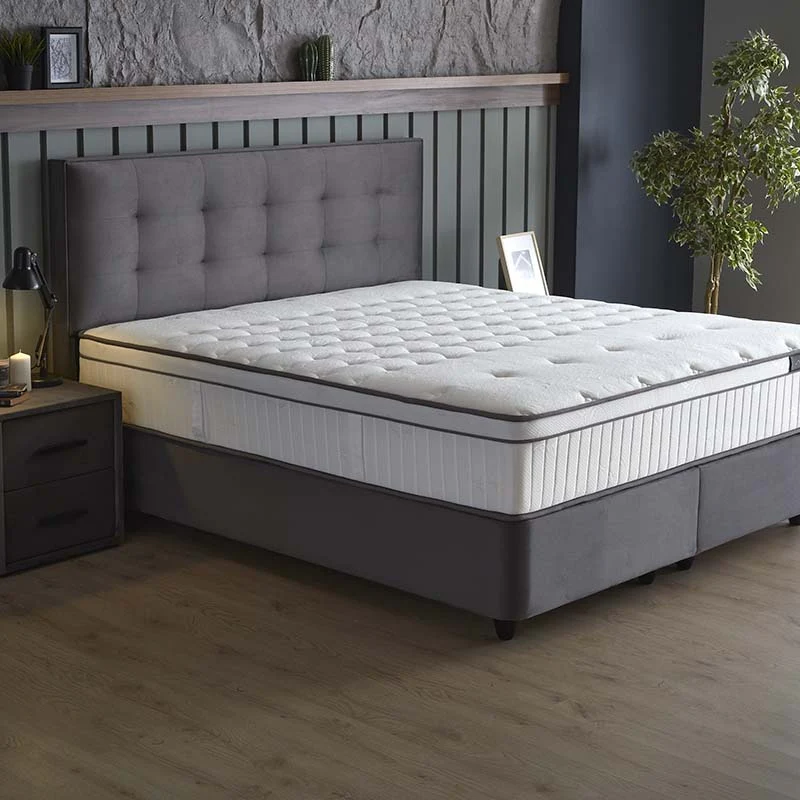 Boxspring met opbergruimte Modebedd - Antraciet - Image 6