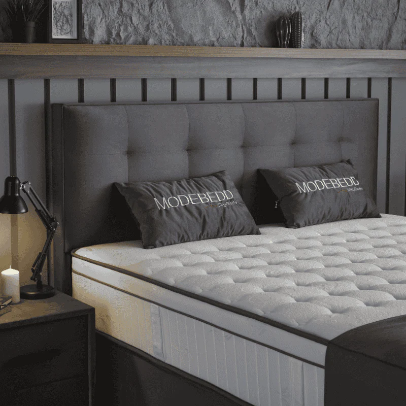 Boxspring met opbergruimte Modebedd - Antraciet - Image 8