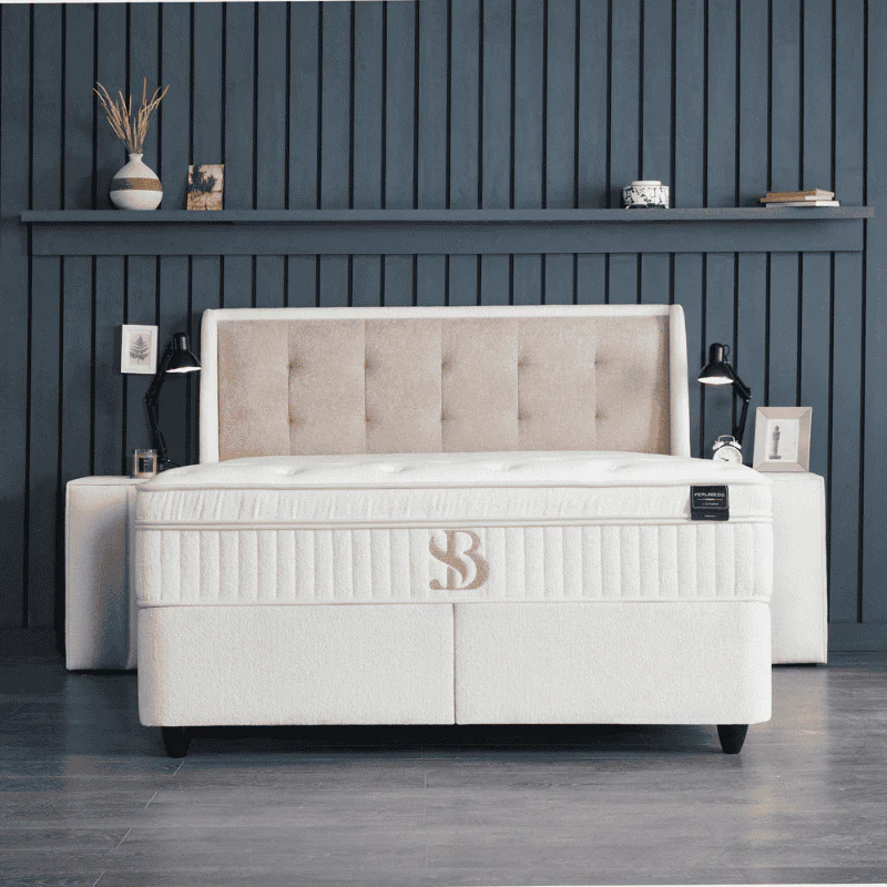 Boxspring met Opbergruimte - Perlabedd - Image 3