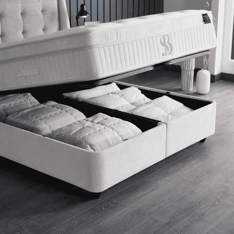 Boxspring met Opbergruimte - Perlabedd - Image 6