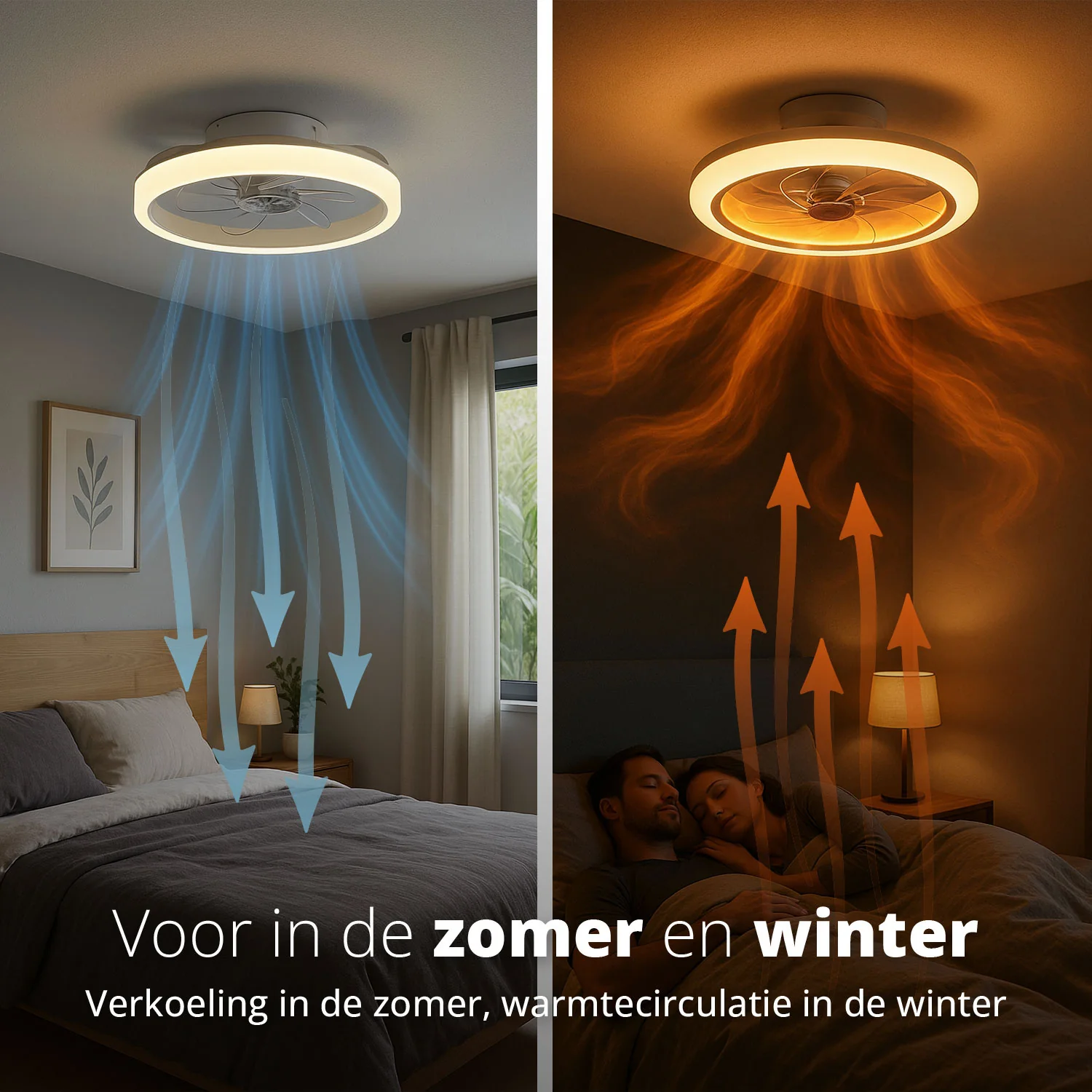 Smart Plafondventilator AeroGlow met Verlichting - Image 8