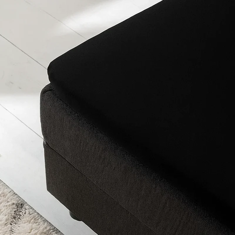 Topper Hoeslaken - Luna Stretch - 2-PACK - Zwart - Image 3