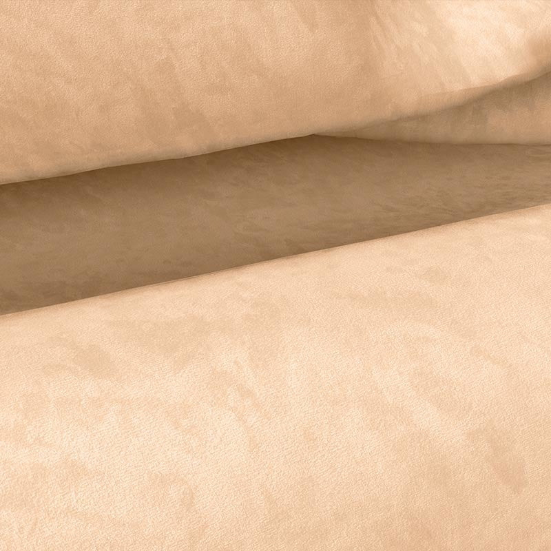 Dekbedovertrek Velvet Uni - Beige - Image 5