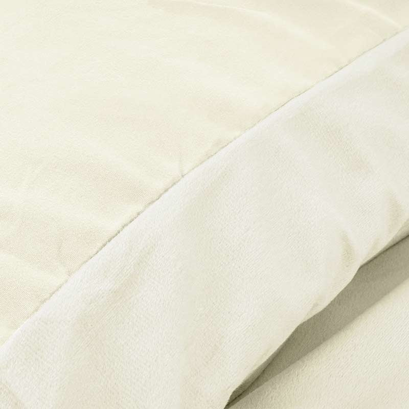 Dekbedovertrek Velvet Uni - Creme - Image 5