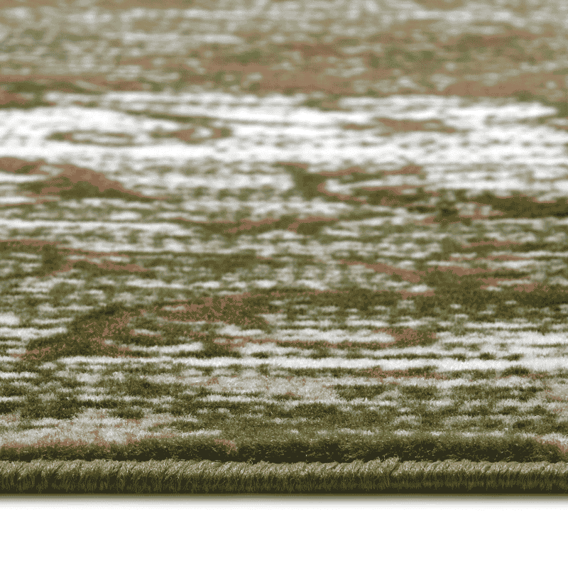 Vloerkleed Bloques - Groen/Crème - Image 5