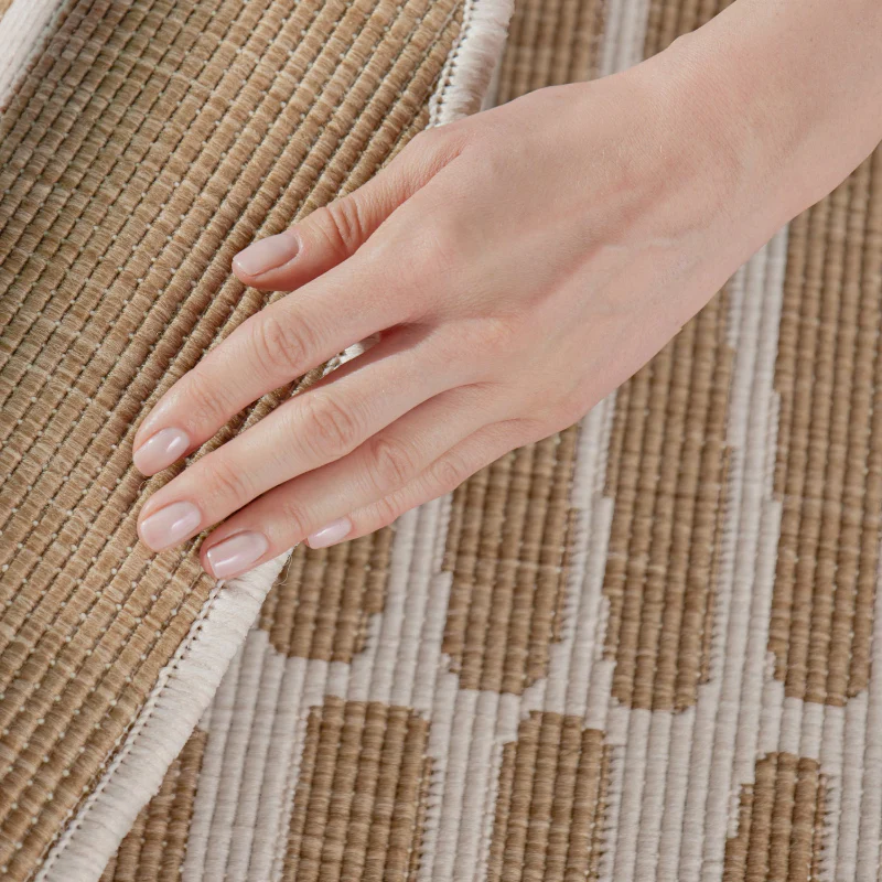 Vloerkleed Bounds Rond - Jute Wit - Image 4