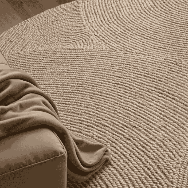 Vloerkleed Eleni Rond - Beige - Image 7