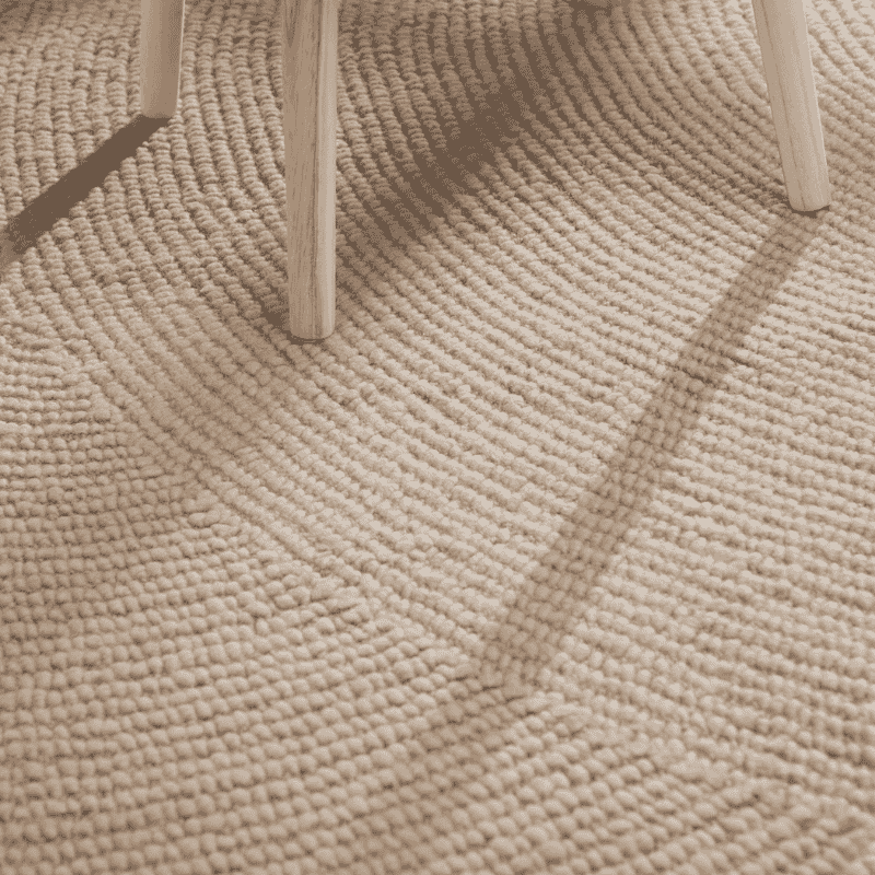 Vloerkleed Eleni Rond - Beige - Image 9