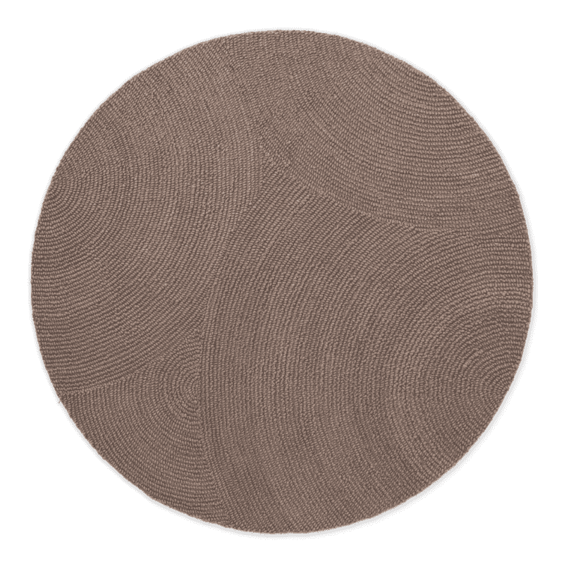 Vloerkleed Eleni Rond - Taupe - Image 2