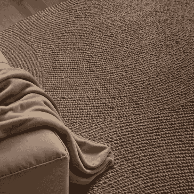 Vloerkleed Eleni Rond - Taupe - Image 4