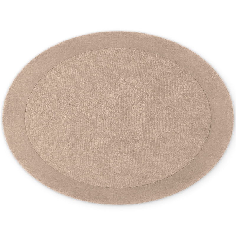 Vloerkleed Kari Rond - Beige - Image 5
