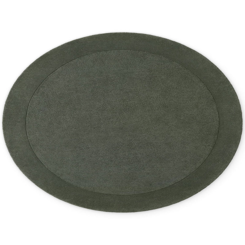 Vloerkleed Kari Rond - Groen - Image 5