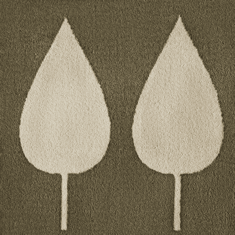 Vloerkleed Kids Lovely Leaves - Groen - Image 6