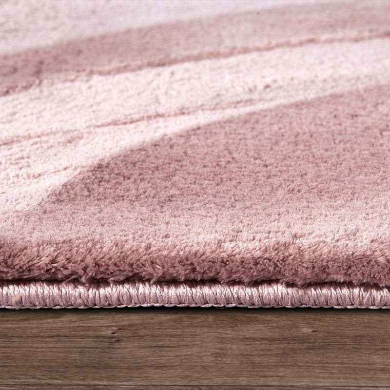 Vloerkleed Leon Rond  - Oud Roze - Image 5