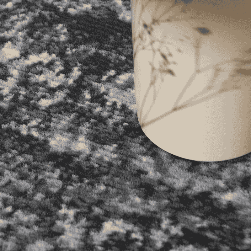 Vloerkleed Lydia Rond - Antraciet - Image 7