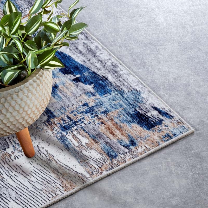 Vloerkleed Malard - Grijs/Blauw - Image 3