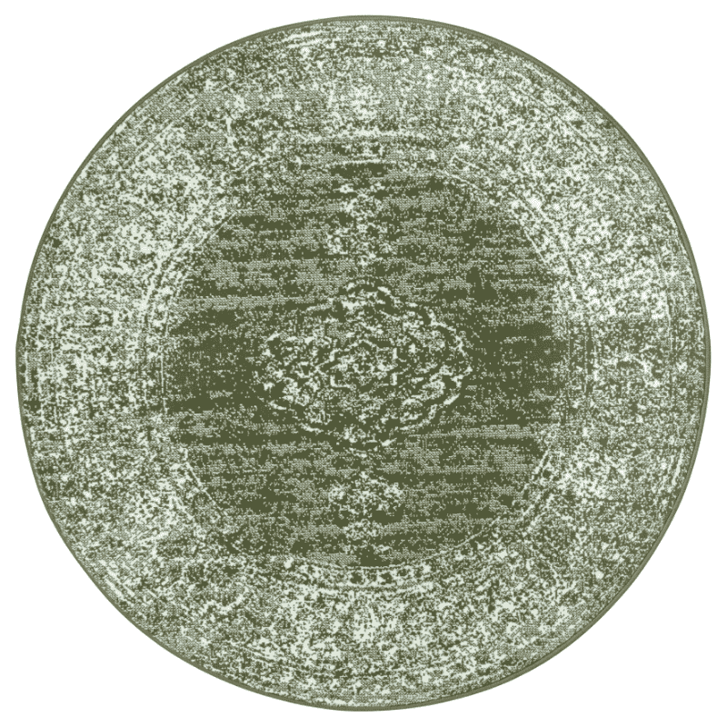 Vloerkleed Méridional Rond - Groen - Image 2