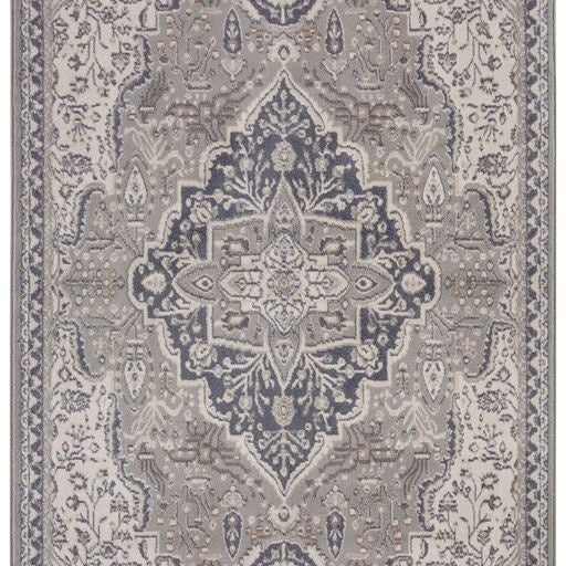 Vloerkleed Vintage Genevieve - Grijs/Crème - Image 2
