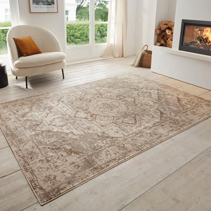 Vloerkleed Vintage Sand - Beige - Image 7