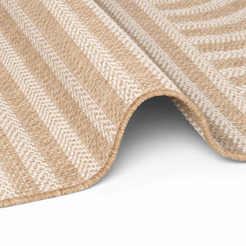Vloerkleed Woodfield Ovaal - Jute wit - Image 3