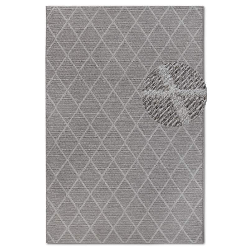 Wollen Vloerkleed Maria - Grijs - Image 8
