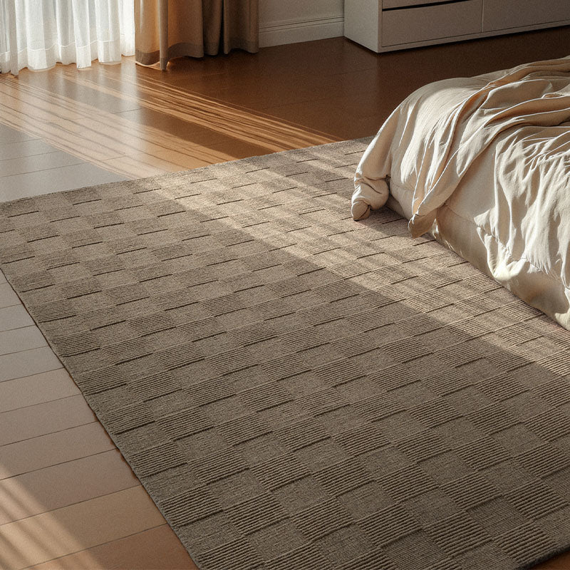 Wollen Vloerkleed Scala - Grijs / Beige