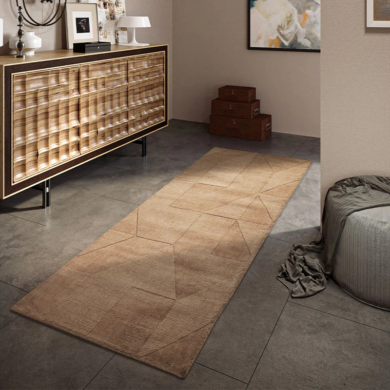 Wollen Vloerkleed Ursule - Bruin - Image 3