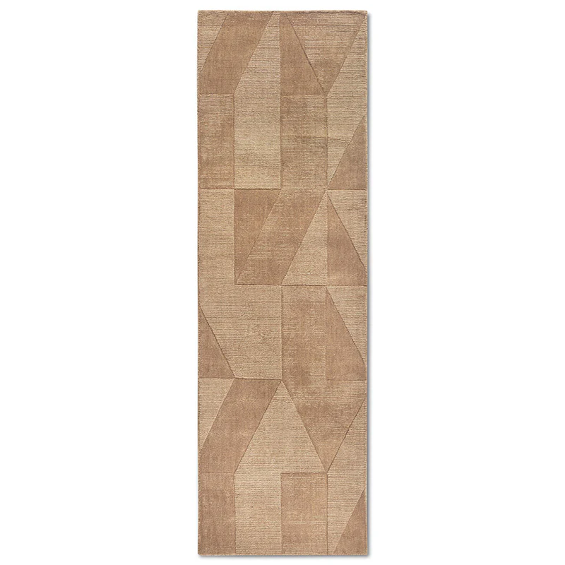Wollen Vloerkleed Ursule - Bruin - Image 8